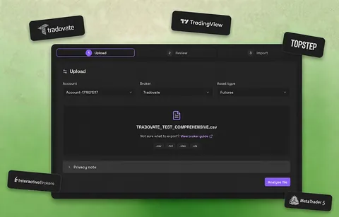 Trade Import feature demonstration